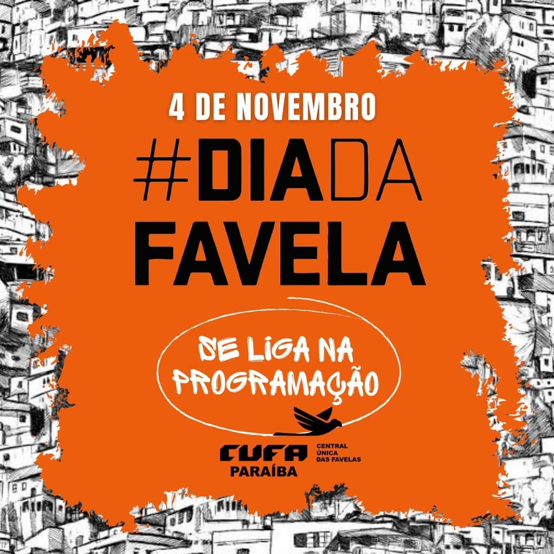 PROGRAMAÇÃO DO DIA DA FAVELA NA PARAÍBA